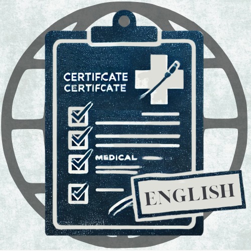 Certificados Médicos en Inglés en Boadilla del Monte